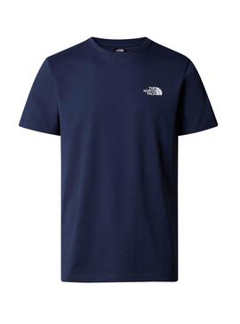 T-Shirt The North Face Simple Dome blau für Herren