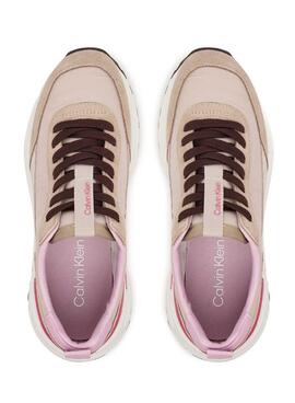 Turnschuhe Calvin Klein Jeans Hike Runner in Rosa für Damen