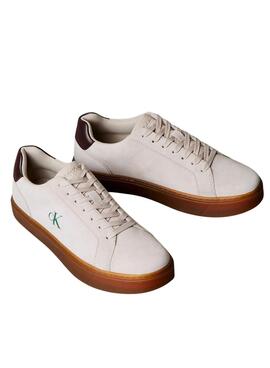 Sneakers Calvin Klein Jeans Classic Cupsole beige für Herren