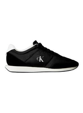Turnschuhe Calvin Klein Jeans Retro Runner Schwarz für Herren