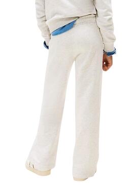 Jogger Hose Tommy Hilfiger Varsity grau Mädchen