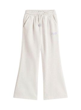 Jogger Hose Tommy Hilfiger Varsity grau Mädchen