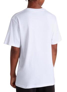 T-Shirt Vans Style76 Weiß für Kinder