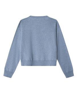 Pepe Jeans Bayla blauer Logo-Pullover für Mädchen