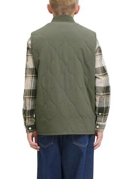 Gepolsterte Jacke und Jones Heldengrün für Kinder