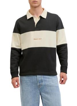 Polo Jack and Jones Norrebro blau und beige für Herren