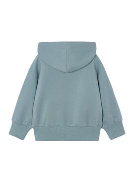 Sweatshirt Mayoral Reißverschluss blau für Mädchen