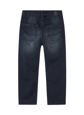 Schwarze Mayoral Jogger-Jeans für Jungen.