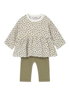 Set Mayoral 4-teiliges Leggings-Set in Grün für Babys