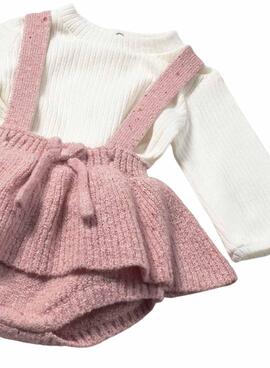 Mayoral-Set Rock 3-teilig in Rosa für Babys.