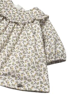 Kleid Mayoral aus bedrucktem Samt für Babys
