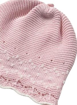 Mayoral 3-teiliges Strick-Set in Rosa für Babys.