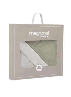 Handtuch Mayoral grün für Baby