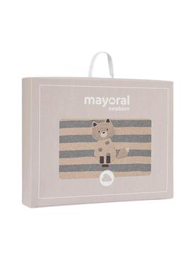 Decke Mayoral Lammstreifen für Baby