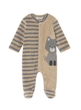 Set 2 Pyjamas von Mayoral, gerauhtes Rost für Baby.