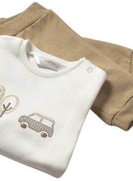 Trainingsanzug von Mayoral mit T-Shirt für Babys