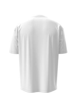 T-shirt Calvin Klein Jeans Center Monogramm weiß für Herren.