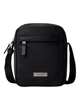 Tasche Calvin Klein Reporter aus schwarzem Nylon für Herren