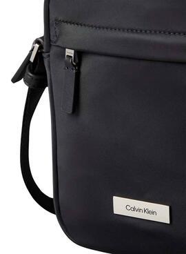Tasche Calvin Klein Reporter aus schwarzem Nylon für Herren