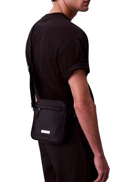 Tasche Calvin Klein Reporter aus schwarzem Nylon für Herren