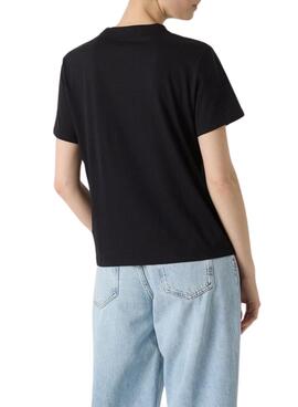 T-shirt Calvin Klein Jeans Classic Boxed Schwarz für Damen