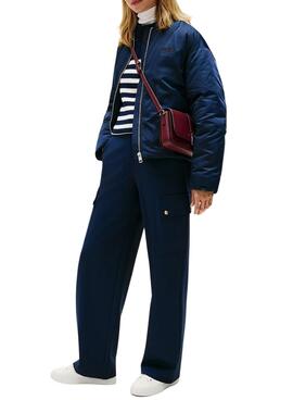 Turnschuhe Tommy Hilfiger Casual Cupsole weiß für Damen.