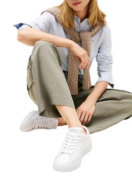 Turnschuhe Tommy Hilfiger Icon Weiß für Damen.