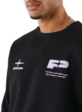 Sweatshirt Project x Paris Life is a game schwarz für Herren