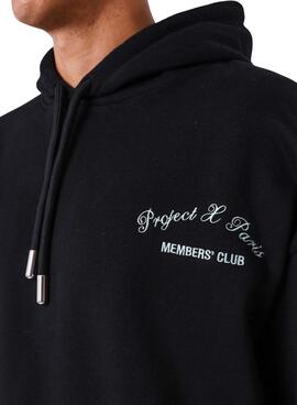 Sweatshirt Project x Paris Member's Club schwarz für Herren.