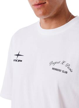 T-shirt Project x Paris Member's Club weiß für Herren