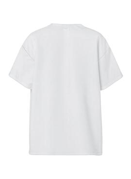 T-shirt Pieces Alfi Together weiß für Damen