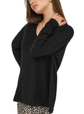 Only Malio Pullover in Schwarz für Damen.