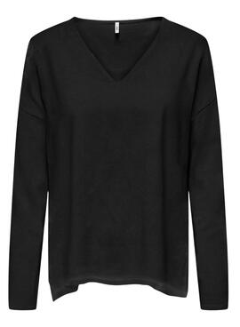 Only Malio Pullover in Schwarz für Damen.
