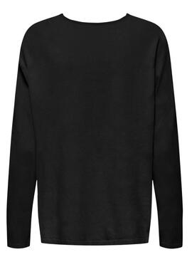 Only Malio Pullover in Schwarz für Damen.