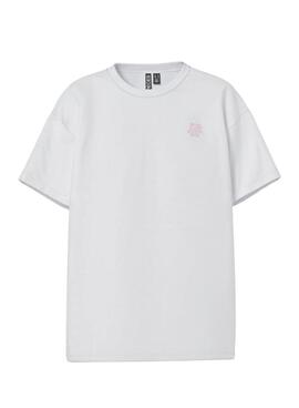 T-shirt Pieces Alfi The Best weiß für Damen.