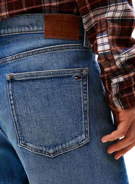 Jeanshose Tommy Jeans Sonny regular BI0134 schwarz für Herren.