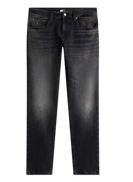 Jeanshose Tommy Jeans Scanton slim DI1286 in Schwarz für Herren.