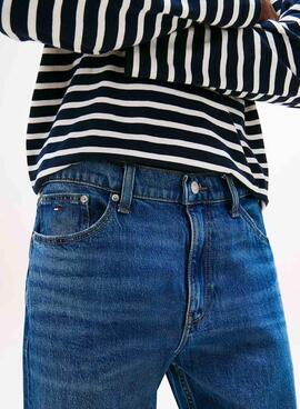 Jeanshose Tommy Jeans Ryan BI0152 blau für Herren.