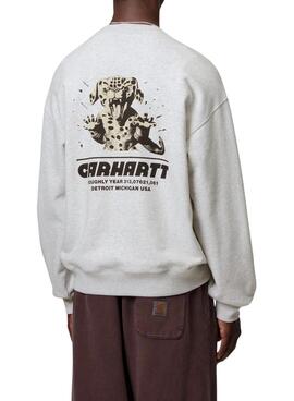 Sweatshirt Carhartt Wiptopia grau für Herren