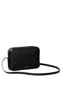 Tasche Calvin Klein mit schwarzem Monogramm-Logo für Damen