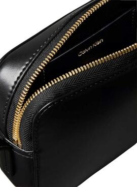 Tasche Calvin Klein mit schwarzem Monogramm-Logo für Damen