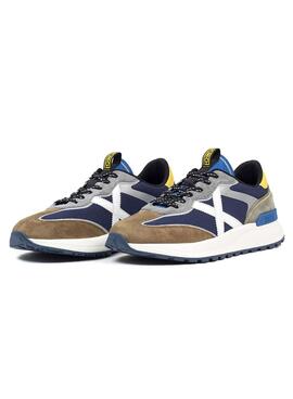 Sneakers Munich Dynamix 09 marineblau für Herren.