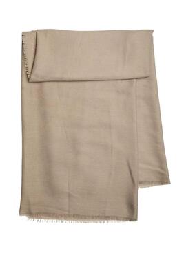 Schal Pieces Hailey beige für Damen