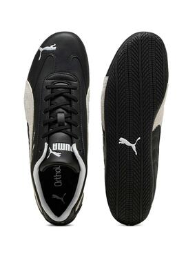 Puma-Ledersneaker Speedcat Schwarz für Herren