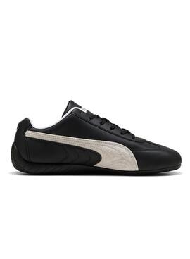 Puma-Ledersneaker Speedcat Schwarz für Herren