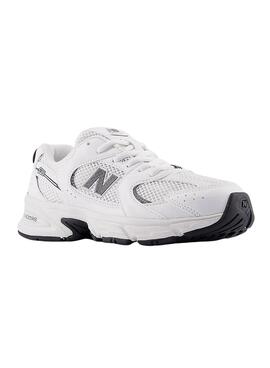 Turnschuhe New Balance Kinder 530 weiß und schwarz