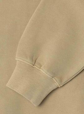 Kapuzenpullover Pepe Jeans Timothy in Braun für Kinder.