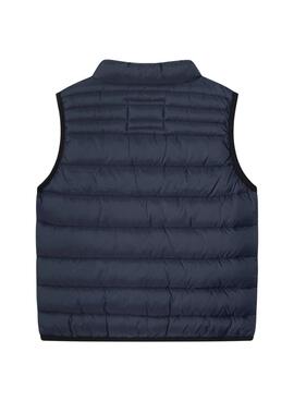 Pepe Jeans gesteppte Kinderweste Ahron in Marineblau.