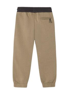 Sporthose Mayoral Active in Beige für Kinder.