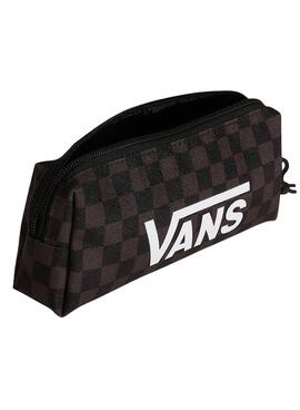 Étui Vans Old Skool kariert schwarz für Kinder